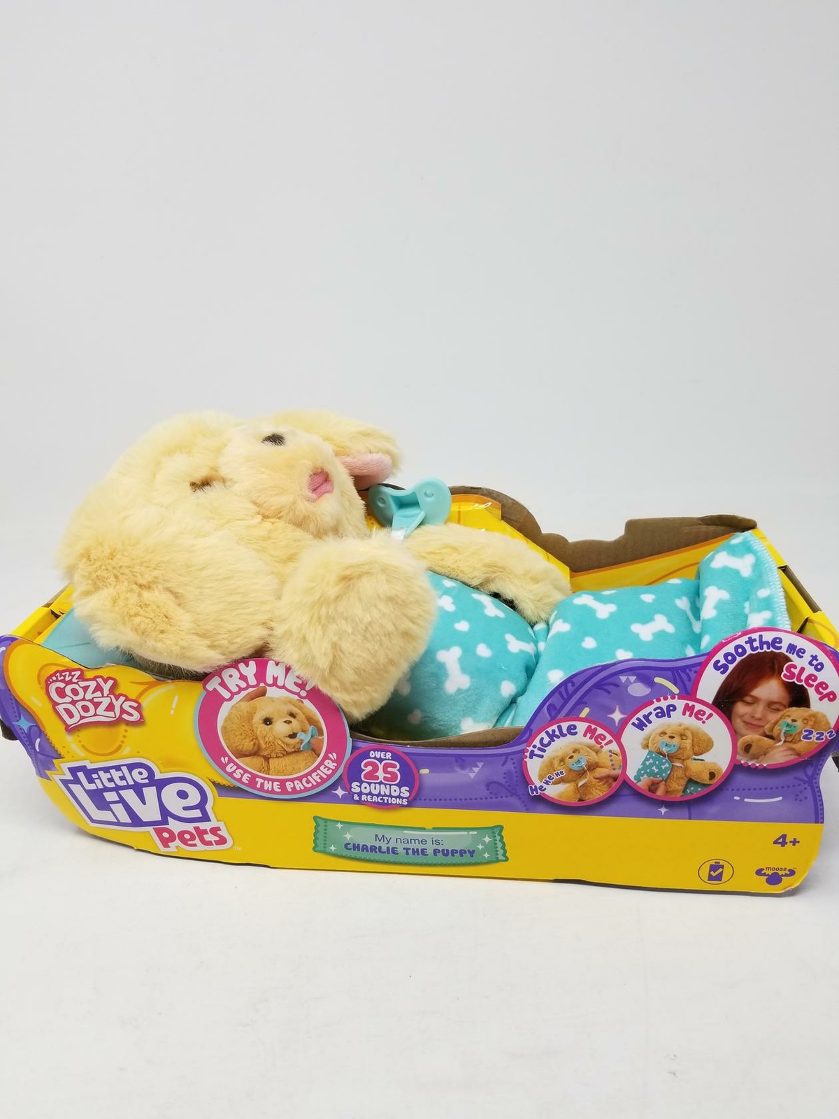 Multicolor Little Live Pets Cozy Dozys Charlie The Puppy