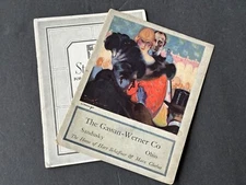 ANTIQUE Men's Clothing Catalog Style Book Hart Schaffner Marx 1920s Fashion Art