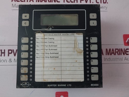 Martek M3000 Analoger Alarmanzeiger M3000-30-01 - Picture 5 of 10