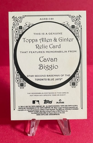 Maglia mazza 2023 Topps Allen & Ginter con inserto reliquia - scegli tu - Foto 23 di 29