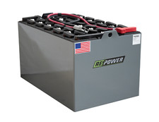 Repower Reconditioned 24-85-13 Forklift Battery 48V 30.6"L x 25.4"W x 22.6"H