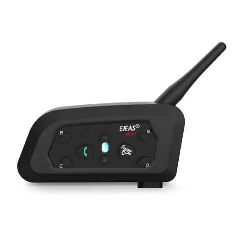 EJEAS V6 Pro+ Intercomunicador Casco Moto Mejorado Sistema de Intercom Moto 3X - Imagen 3 de 15