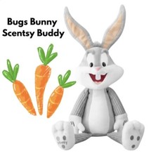 NIB Looney Tunes Bugs Bunny Scentsy Buddy with Looney Tunes Scent Pak