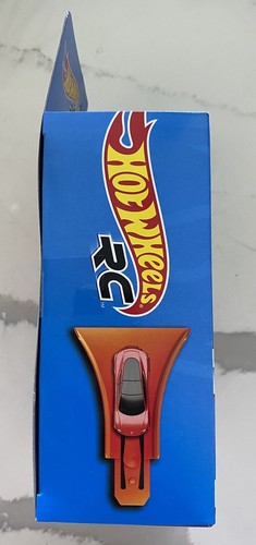 NIB Hot Wheels Remote Control 1:64 R/C Tesla Roadster Red - Picture 4 of 6
