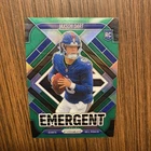 2025 Panini Prizm - Emergent Jaxson Dart #6 Green Prizm (RC)