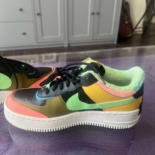 Taglia 8 - Nike Air Force 1 Shadow SE Solar Flare Atomic Pink con - Foto 6 di 10