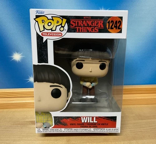 Funko Pop! WILL #1242  Stranger Things Vinyl Figure W/ Soft Protector NEW In Box