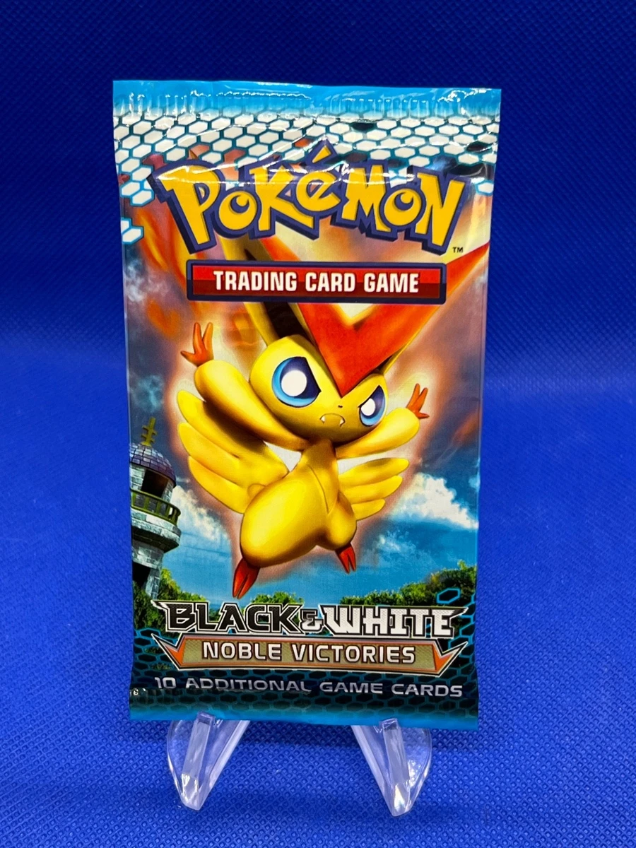 SEALED 2011 Pokemon Black & White Noble Victories Booster Pack - Victini  Artwork | eBay