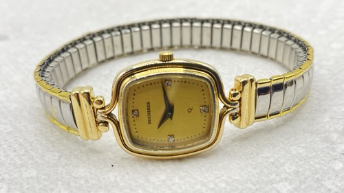 Vintage Quartz 1970s Bucherer G-F Bezel & Crown Swiss Made Ladies 24MM Works - Picture 11 of 20