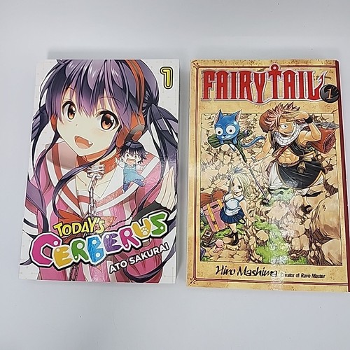 Anime Books Lot Of 7 Mixed Titles - Manga Books (6) Vol. #1 and (1) Vol. #5 - Foto 7 di 10