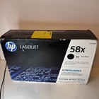 HP LASERJET 58X (CF258X) Tonerkassette Schwarz - Neu & Ungeöffnet Kostenloser Versand