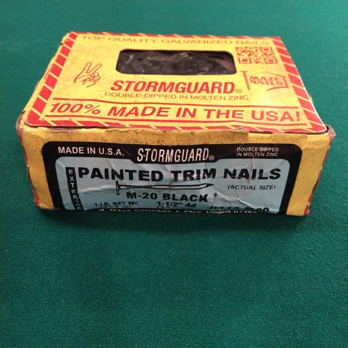 Clavos de ajuste Black M-20 Maze Stormguard galvanizados doble inmersión zinc 1 lb R113M20 - Imagen 3 de 13