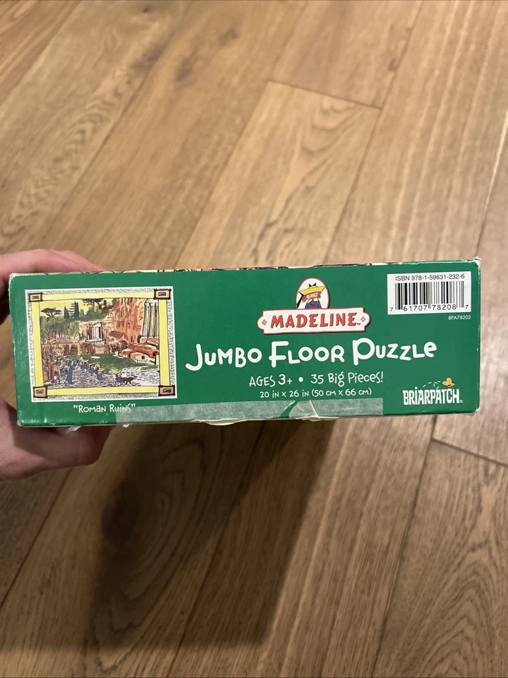 Madeline Jumbo напольная головоломка 2010 35 больших частей возраст 3+ Briarpatch - Изображение 3 из 3