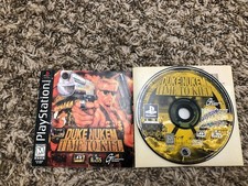 Duke Nukem: Time to Kill (Sony PlayStation 1, 1998) Disc and Manual Only Tested