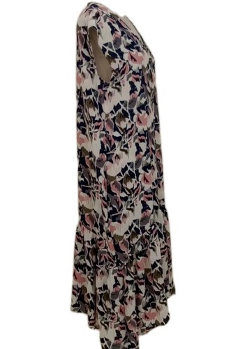 ROMAN Floral Dress Print Button Down Blue Pink Womens UK 12 (No Fabric Belt) New - Picture 9 of 12