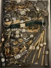HUGE vintage Watch Lot Men’s And Women’s Seiko, Citizen, Pulsar, Etc Gold Silver