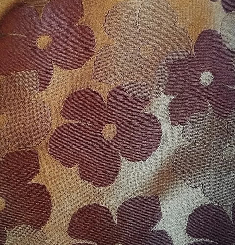 BALMAIN Paris 100% Silk Tie large block flower design - Picture 3 of 7