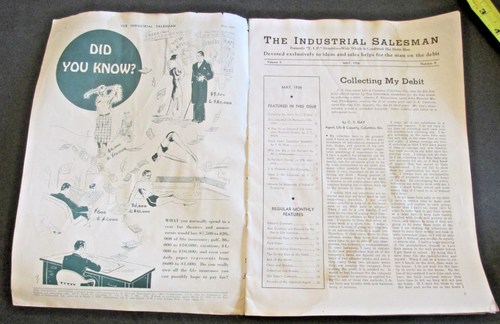 Das Industrieverkäufer Magazin ehemals "T.I.P." Monatsband 5. Mai 1936 - Bild 3 von 8