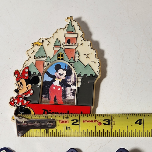 VTG Walt Disney World Disneyland Souvenir Fridge Magnets Minnie Mickey Spellout - Picture 3 of 9