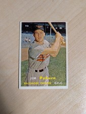 1957 JIM PYBURN TOPPS #276 ORIOLES