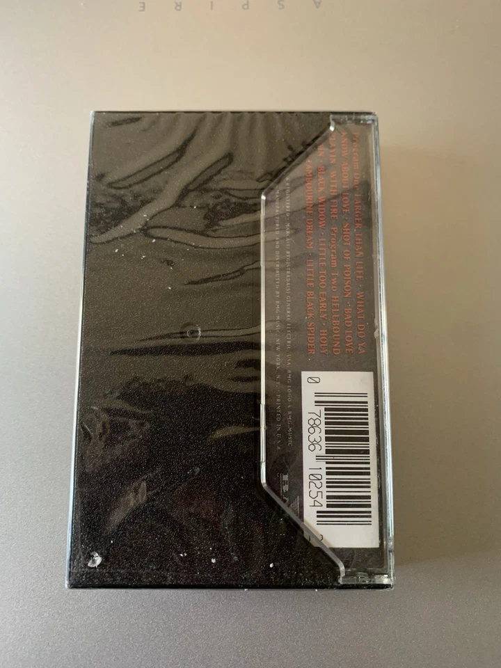 Lita Ford: Dangerous Curves 1991 RCA Sealed Cassette W/Hype Sticker New RARE - Image 2 of 3