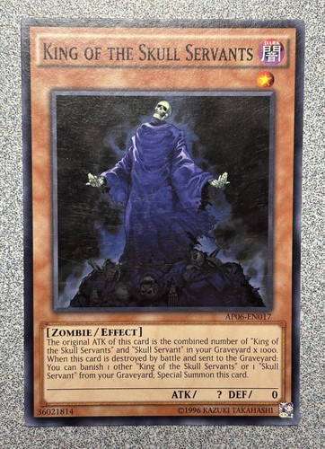 King of the Skull Servants AP06-EN017 Astral Pack 6 Unlimited Edition NM - Picture 1 of 2