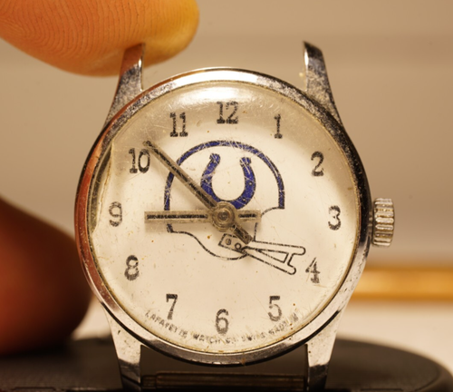 Colts Football Lafayette Character Watch 1973 NFL