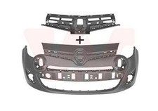 VAN WEZEL Stoßstange Stoßfänger für RENAULT TWINGO II (CN0) 4372574 Grundiert