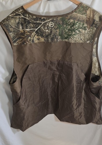 Magellan Outdoors Hunting Vest Mens RealTree Camo Camouflage Size 2XL Hunt - Picture 8 of 11