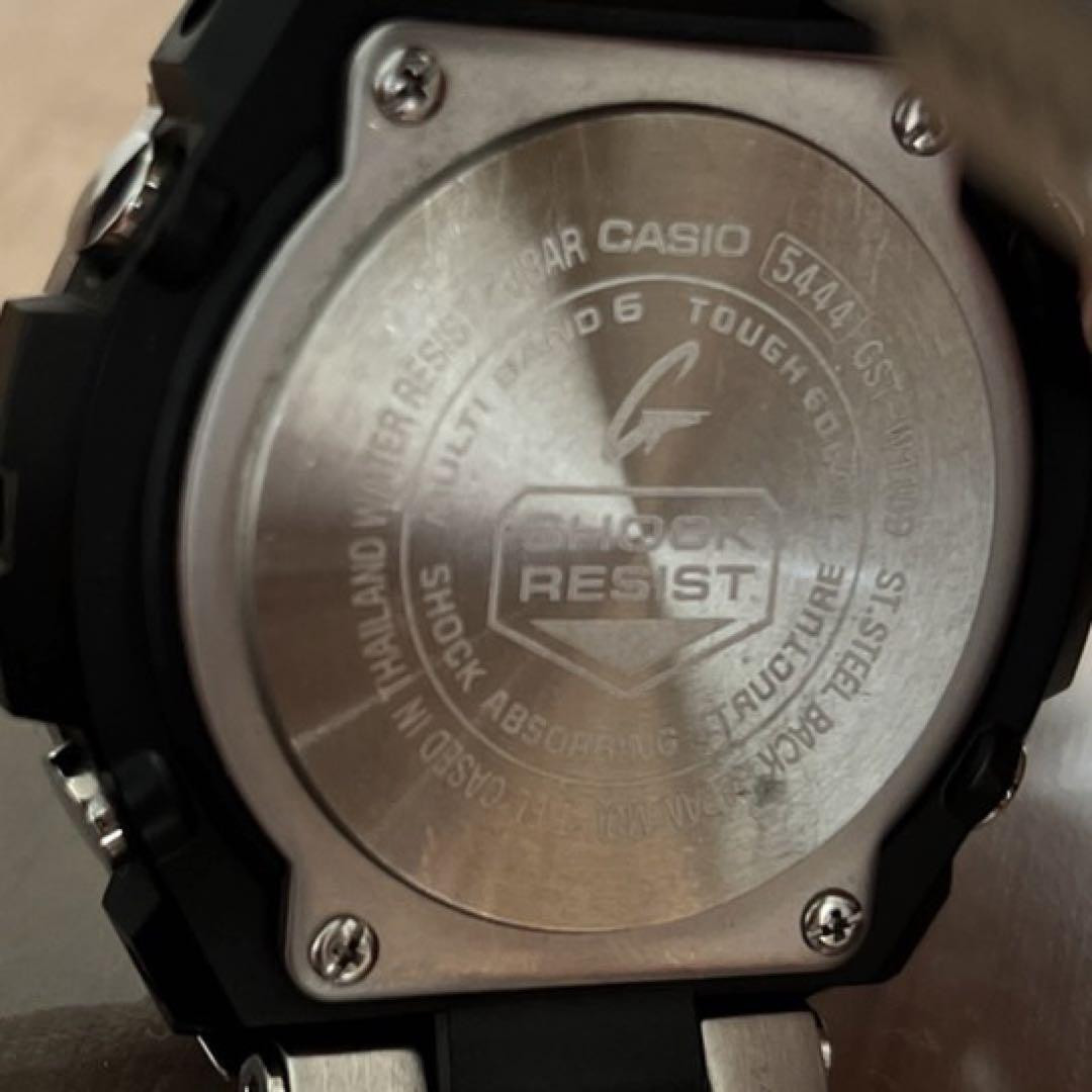 G-Shock GST-W1100 5444 Solar Atomic Watch with Box & Manual, Used G205