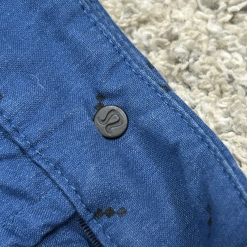 Lululemon The Works Herren 40 Shorts Bio-Baumwollmischung geometrisch AOP 10" Schrittlänge - Bild 8 von 10