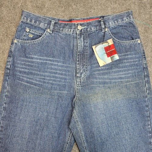 Gloria Vanderbilt Jeans Womens 12 Blue Denim Bootcut High Rise 5 Pocket Design - Picture 4 of 13