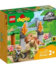 NEW LEGO DUPLO 10939 T. Rex and Triceratops Dinosaur Breakout Jurassic 36 pcs