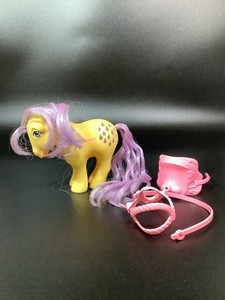 My Little Pony HASBRO G1 LEMONDROP - Variant Yeux Violet - Rare 1982