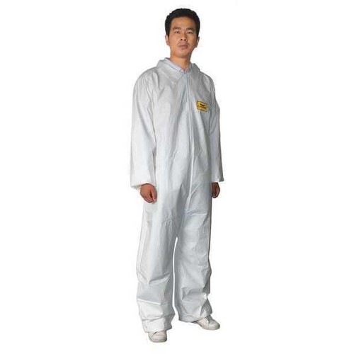 Condor Collared Coverall,Open,White,3XL,PK6 30C563 Condor 30C563 3XL