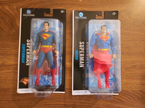 McFARLANE 2025 DC MULTIVERSE SUPERMAN ORIGINAL & HUSH 7" ACTIONFIGUREN NEU IN OVP - Bild 2 von 4