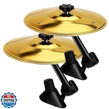 JWSIROU 2PCS Car Cymbal Air Vent | Platillo De Bateria para Auto | Mini Car C