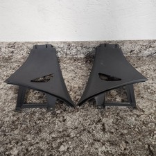 93-97 Honda Del Sol Rear Left Right Seat Belt Upper Trim Panel Set Oem 93-97 Honda Del Sol Rear Left Right Seat Belt Upper Trim Panel Set Oem