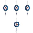  4 Pieces Charming Wind Chimes Decorative Outdoor Garden for Outdoors