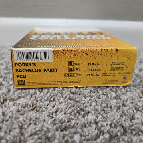 Frat Boy Collection: Bachelor Party / PCU / Porky's DVD 3-Disc Box Set RARE - Picture 6 of 6