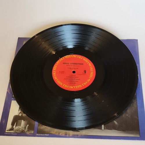 Bruce Springsteen Born in the U.S.A. LP 1984 Columbia MASTERDISK RL G1 Press VG+ - Picture 6 of 11