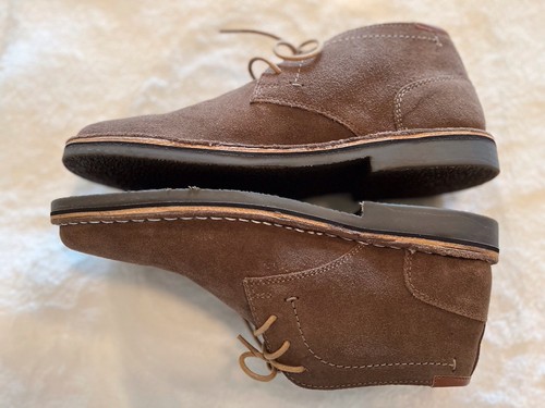 Kenneth Cole Reaction Desert Sun Herren Chukka Stiefel Neu Braun Hellbraun Größe 8 M