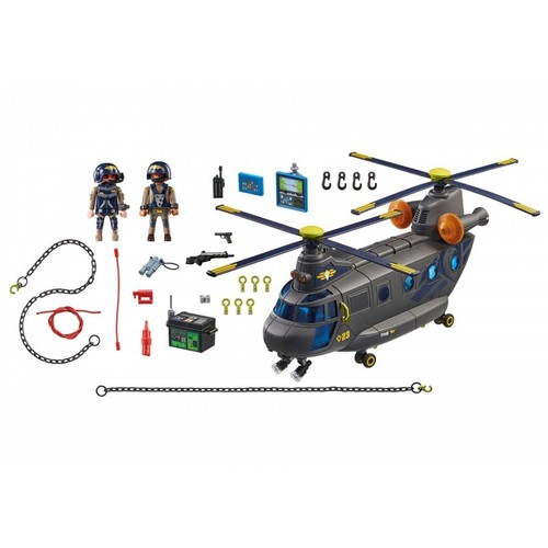 Playmobil City Action 71149 set da gioco Unità Speciale Elicottero - Imagen 2 de 4