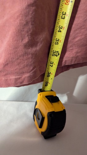 Lucy & Yak Mini Pini Dress Size US 24 Ash Pink Organic Cotton Corduroy Pinafore - Picture 6 of 15