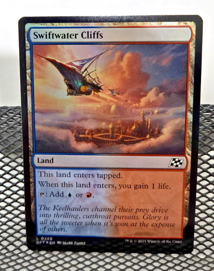 MTG, Swiftwater Cliffs (FOIL), L, Aetherdrift, DFT, NM/MINT, 265