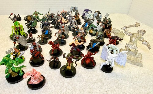 Lote de 50+ Miniaturas Mazmorras y Dragones Criaturas Mixtas Héroes Monstruos - Imagen 2 de 11