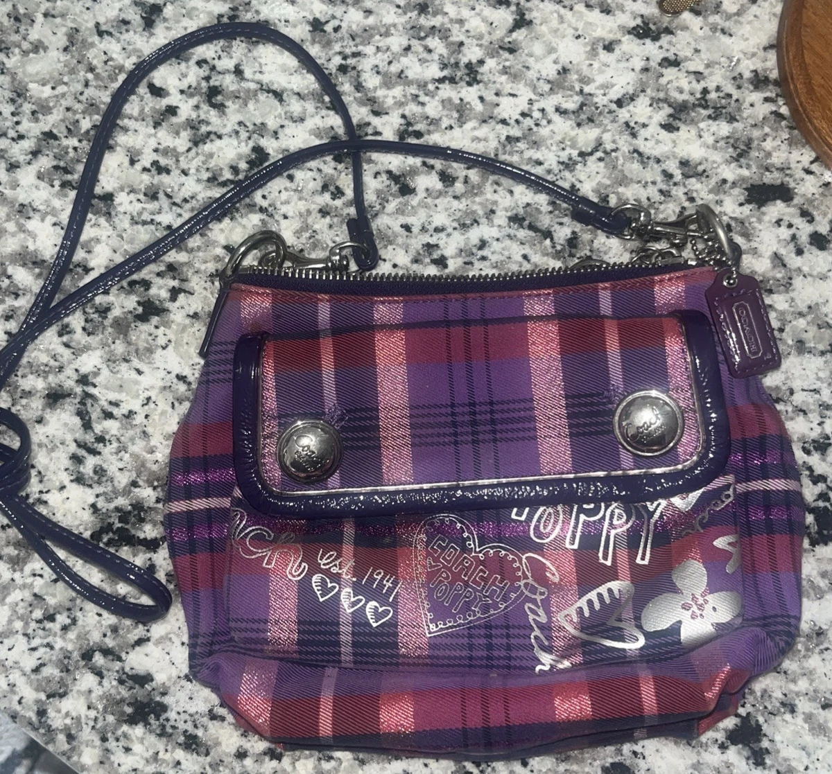 Coach Poppy Crossbody Purple Bags & Handbags for Women for sale | eBay