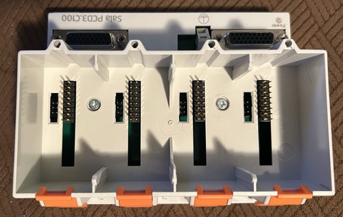 Saia-Burgess Compact Module Holder Rack Only - PCD3.C100 - 4 I/O READ - Picture 4 of 7
