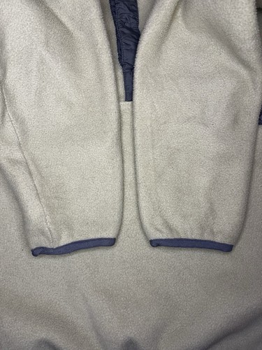 Men’s Vintage Patagonia Synchilla Snap-T Pullover Fleece Jacket Medium Oatmeal - Picture 9 of 9