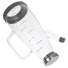  Essig-Öl-Flasche aus Glas: 34 oz/1000 ml luftdichter Olivenölspender mit